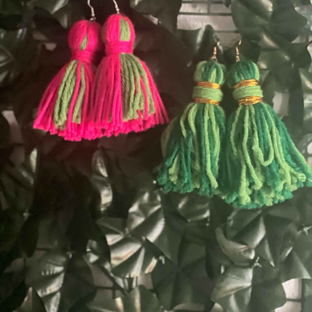 Jumbo Tassel Earrings